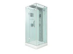 AcquaVapore Einhebelmischer<AquaVapore Dampfdusche Duschtempel Sauna Dusche Duschkabine D38-20L3-EC 100x100