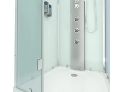 AcquaVapore Einhebelmischer<AquaVapore Dampfdusche Duschtempel Sauna Dusche Duschkabine D38-20L3-EC 100x100