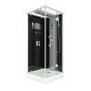 AcquaVapore AquaVapore Dampfdusche Duschtempel Sauna Dusche Duschkabine D38-13R2-EC 90x90 cm< Einhebelmischer
