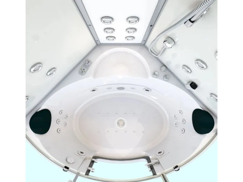 AcquaVapore Einhebelmischer<AquaVapore Dampfdusche Whirlpool Dusche Duschkabine K70-WS-EH-EC-SC 150x150cm