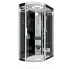 AcquaVapore AquaVapore Dusche Duschkabine D60-73T2L-EC Duschtempel Sauna 120x80 cm< Einhebelmischer