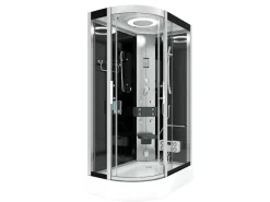 AcquaVapore AquaVapore Dusche Duschkabine D60-73T2L-EC Duschtempel Sauna 120x80 cm< Einhebelmischer