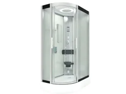 AcquaVapore AquaVapore Dusche Duschkabine D60-70M2L-EC Duschtempel Sauna 120x80 cm