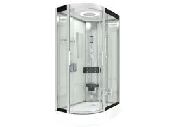 Discount AcquaVapore AquaVapore Dusche Duschkabine D60-70T2L Duschtempel Sauna 120x80 cm