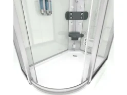 Discount AcquaVapore AquaVapore Dusche Duschkabine D60-70T2L Duschtempel Sauna 120x80 cm