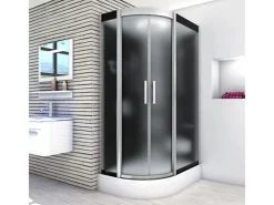 Best AcquaVapore AquaVapore Duschkabine Komplettdusche Fertigdusche Dusche D60-73M0L 120x80 cm