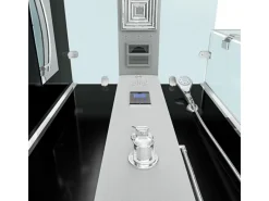 AcquaVapore Einhebelmischer<AquaVapore Duschkabine Komplettdusche D38-03R0 Fertigdusche Dusche 80x80 cm