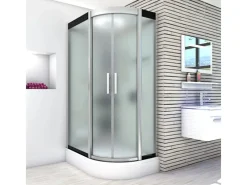 AcquaVapore AquaVapore Duschkabine Komplettdusche Fertigdusche Dusche D60-70M0R-EC 80x120 cm< Einhebelmischer
