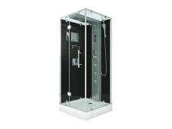 AcquaVapore AquaVapore Duschkabine Komplettdusche D38-23L0-EC Fertigdusche Dusche 100x100 cm< Einhebelmischer