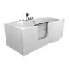 New AcquaVapore AquaVapore Seniorenwanne mit Tür Whirlpool S12-TH-AIR-L Badewanne 170x85cm