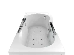 New AcquaVapore AquaVapore Seniorenwanne mit Tür Whirlpool S12-TH-AIR-L Badewanne 170x85cm