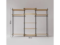 AR Shelving Kücheninseln<Deco Set Garderobe XL 185 x 235 x 35 cm