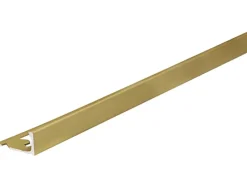 Outlet Arcansas Winkel Profil Alu elox. 0,8 x 2,3 x 250 cm Gold