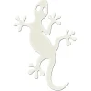 Aufkleber Gecko Chrom< Kühlschränke