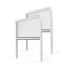 Avosdim 2 Jalousien PVC-Moskitonetz 80cm x 130cm Verstellbar< Gefrierschränke|Kühlschränke