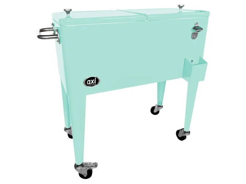 AXI Kühlwagen Retro Mint 76 l< Kühlschränke