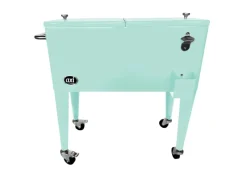 AXI Kühlwagen Retro Mint 76 l< Kühlschränke
