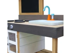 AXI Sand- und Wasser Spielküche Rosa Groß< Schneidebretter