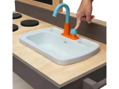 AXI Sand- und Wasser Spielküche Rosa Groß< Schneidebretter