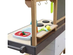 AXI Sand- und Wasser Spielküche Rosa Groß< Schneidebretter