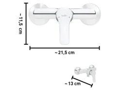baliv Duscharmatur DU-5750 Chrom