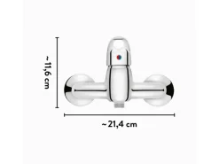 Hot baliv Duscharmatur DU-5010 Chrom