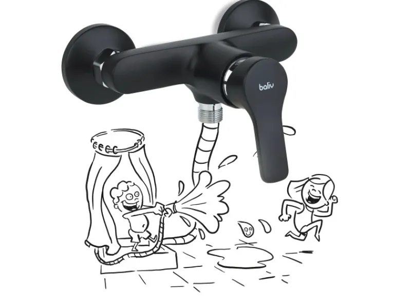 Clearance baliv Duscharmatur DU-5750 Schwarz