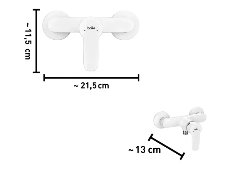 baliv Duscharmatur DU-5892< Einhebelmischer