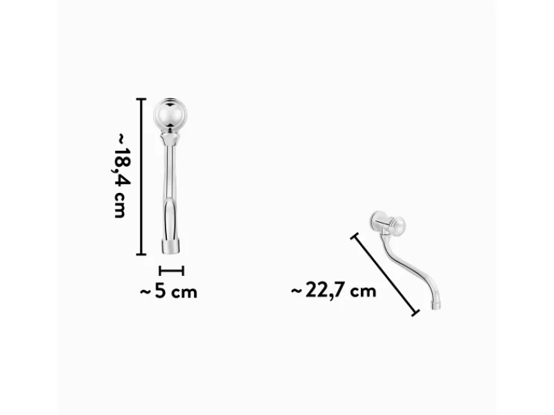 Discount baliv Kaltwasserventil KV-5101 Chrom
