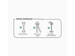 baliv Einhebelmischer<Kaltwasserventil KV-4030 Chrom