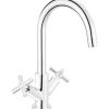 baliv Küchenarmatur KI-5130 Chrom< Zweigriffarmatur