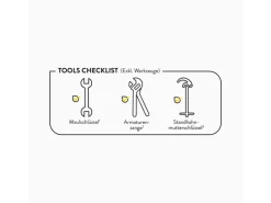 Discount baliv Küchenarmatur KI-1260 Chrom