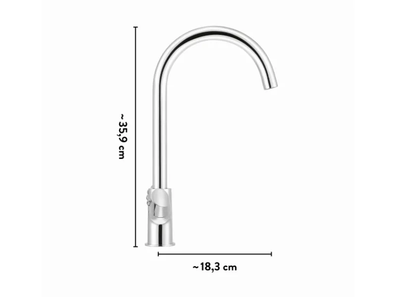 Outlet baliv Küchenarmatur KI-1280 Chrom