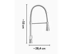 Outlet baliv Küchenarmatur KI-1170 Chrom