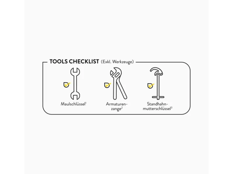 Outlet baliv Küchenarmatur KI-1170 Chrom
