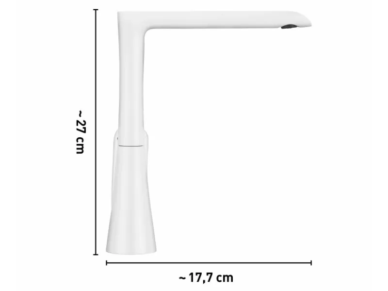 Sale baliv Küchenarmatur KI-5070 Chrom-Weiß