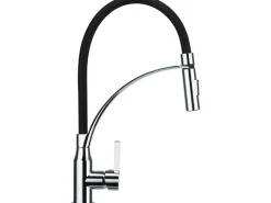 Outlet baliv Küchenarmatur KI-1861 Chrom-Schwarz