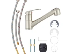 Clearance baliv Küchenarmatur KI-5094 Edelstahloptik