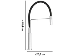 baliv Einhebelmischer<Küchenarmatur KI-1330 Chrom