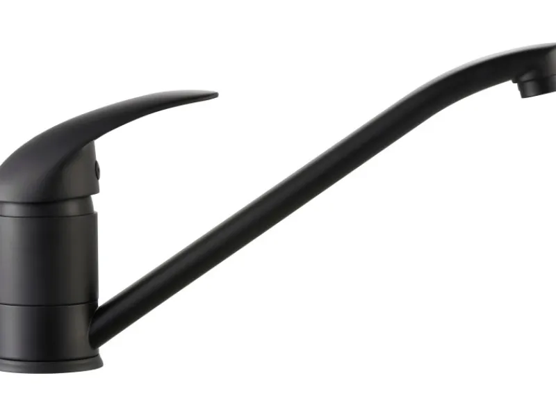 Discount baliv Küchenarmatur KI-1520 Schwarz Matt