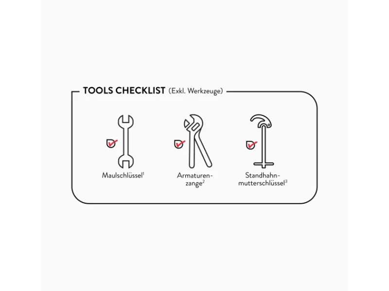 baliv Niederdruck Waschtischarmatur WT-5010 N Chrom< Zubehör Für Küchenarmatur|Ersatzteile Küchenarmatur