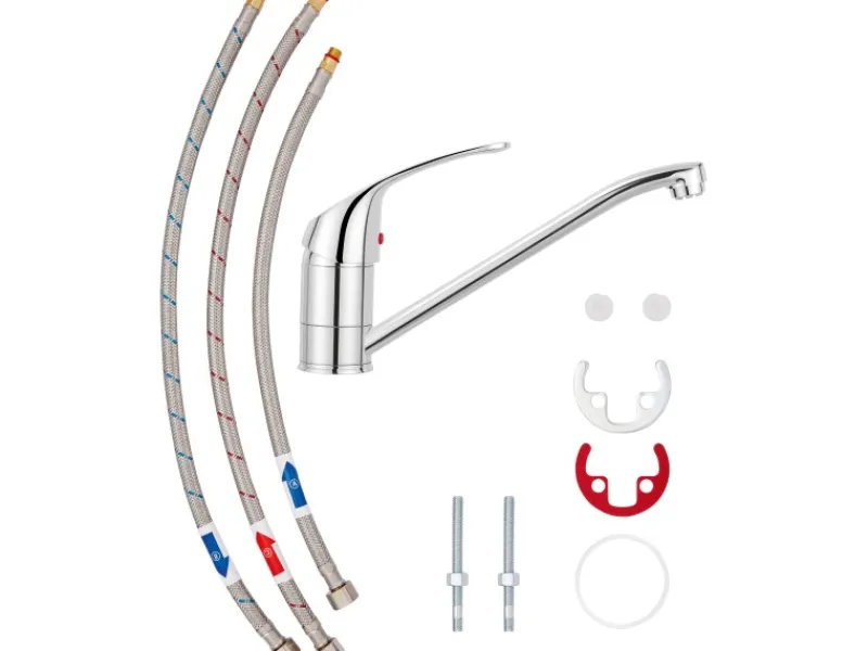 Outlet baliv Niederdruck-Küchenarmatur KI-1183 N Chrom