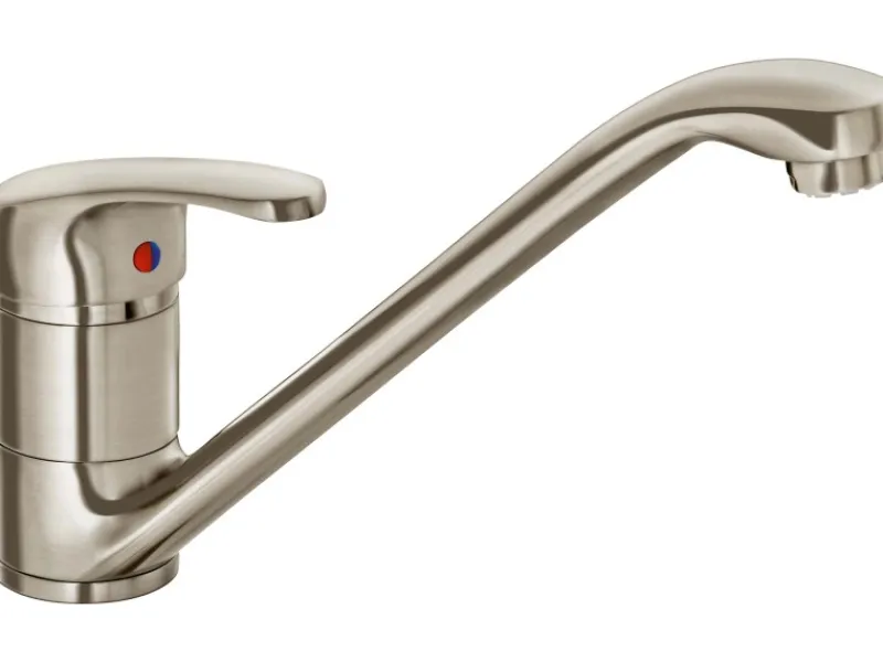 Hot baliv Niederdruck-Küchenarmatur KI-5093 N Edelstahl-Optik