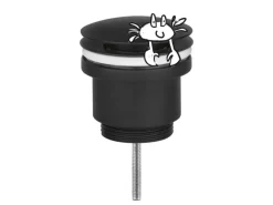 baliv Push-Ventil PV-3420 Schwarz-Matt< Zubehör Für Küchenarmatur