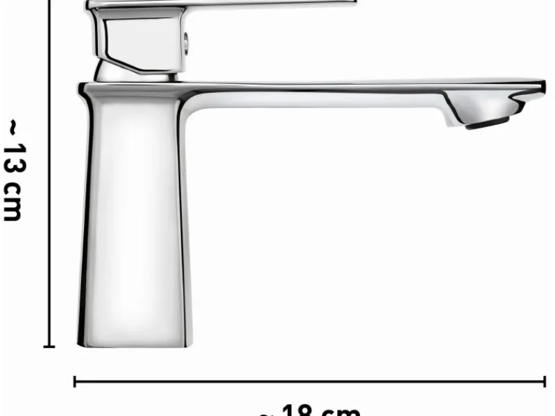 Clearance baliv Waschtischarmatur WT-180 Chrom