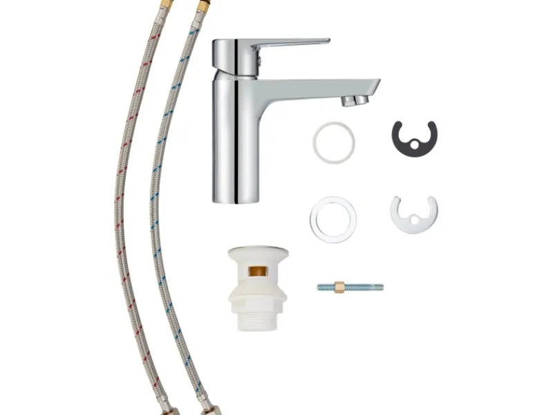 baliv Waschtischarmatur WT-580 Chrom< Einhebelmischer