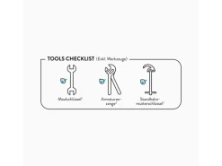 baliv Einhebelmischer<Waschtischarmatur WT-380 Chrom