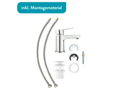 baliv Einhebelmischer<Waschtischarmatur WT-5890 Einhebel Verchromt