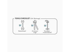 baliv Einhebelmischer<Waschtischarmatur WT-5091 Chrom