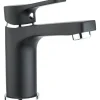 New baliv Waschtischarmatur WT-5760 Schwarz Matt